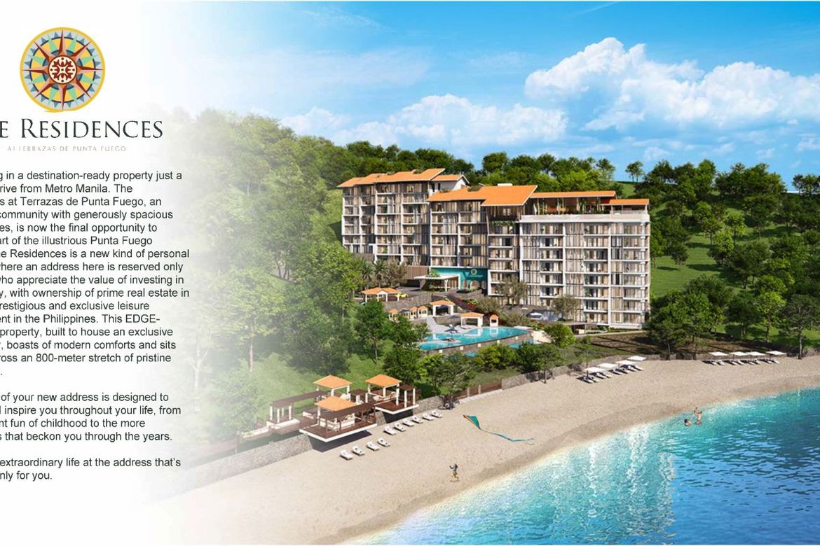 1 Bedroom Condo for Sale in Terrazas De Punta Fuego, Natipuan, Nasugbu, Batangas