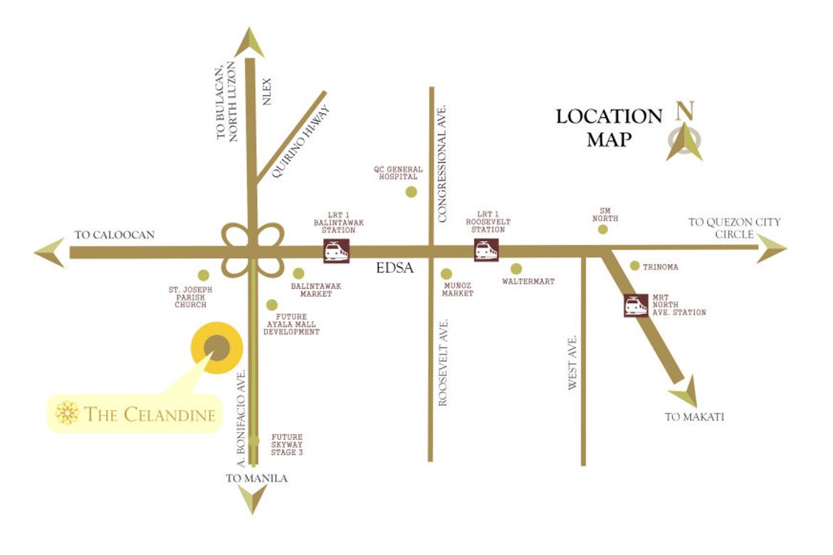 1 Bedroom Condo for Sale in THE CELANDINE, Balingasa, Quezon City, Metro Manila near LRT-1 Balintawak – photo 4