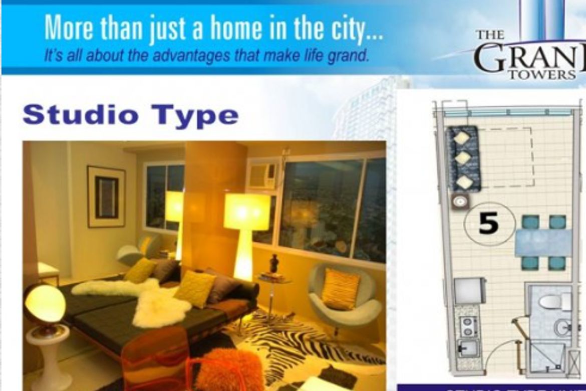 1 Bedroom Condo for Sale in The Grand Towers Manila, Malate, Manila, Metro Manila near LRT-1 Vito Cruz – photo 6