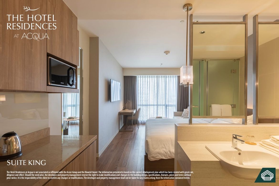 1 Bedroom Condo for Sale in The Hotel Residences at Acqua, Hulo, Mandaluyong, Metro Manila