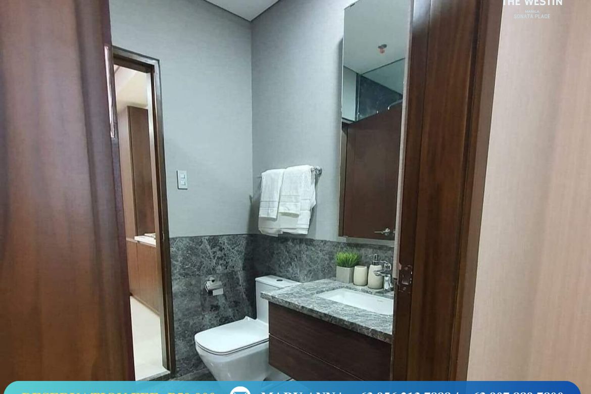 1 Bedroom Condo for Sale in The Residences at The Westin Manila Sonata Place, Wack-Wack Greenhills, Mandaluyong, Metro Manila near MRT-3 Shaw Boulevard – photo 5