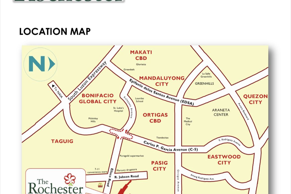 1 Bedroom Condo for Sale in The Rochester, San Joaquin, Pasig, Metro Manila – photo 2