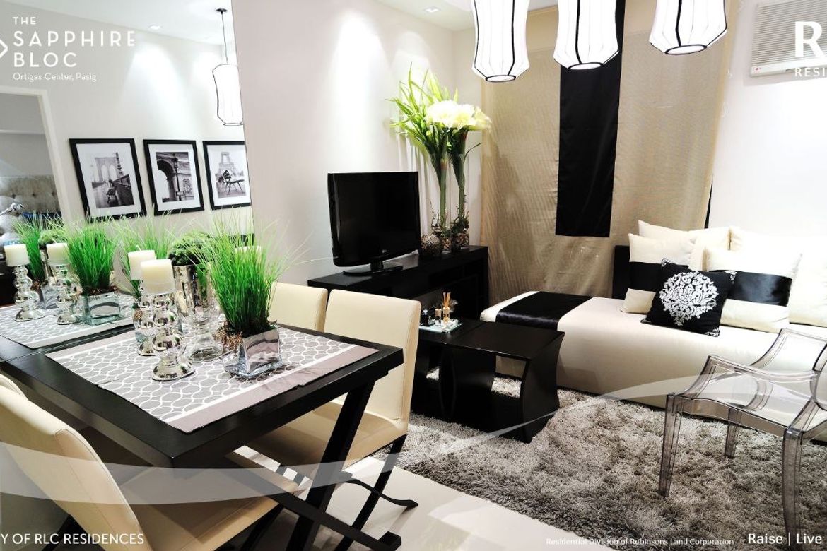 1 Bedroom Condo for Sale in The Sapphire Bloc – South Tower, San Antonio, Pasig, Metro Manila near MRT-3 Ortigas