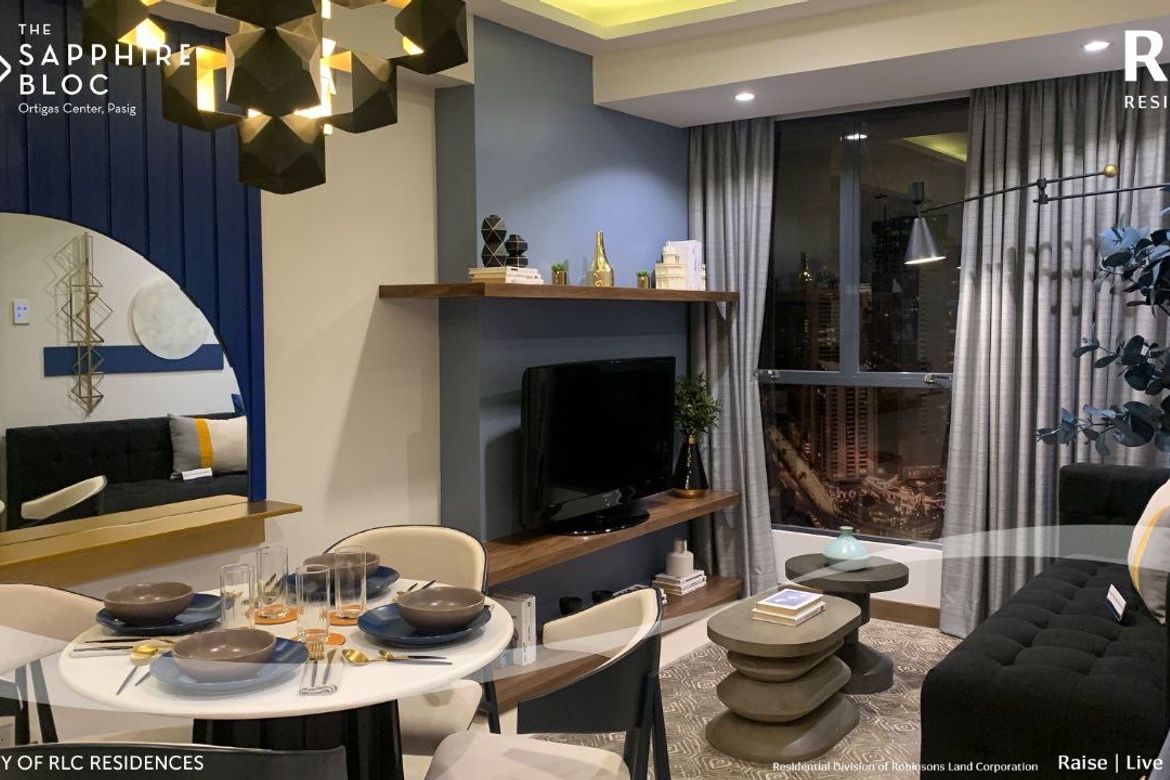 1 Bedroom Condo for Sale in The Sapphire Bloc – South Tower, San Antonio, Pasig, Metro Manila near MRT-3 Ortigas – photo 2