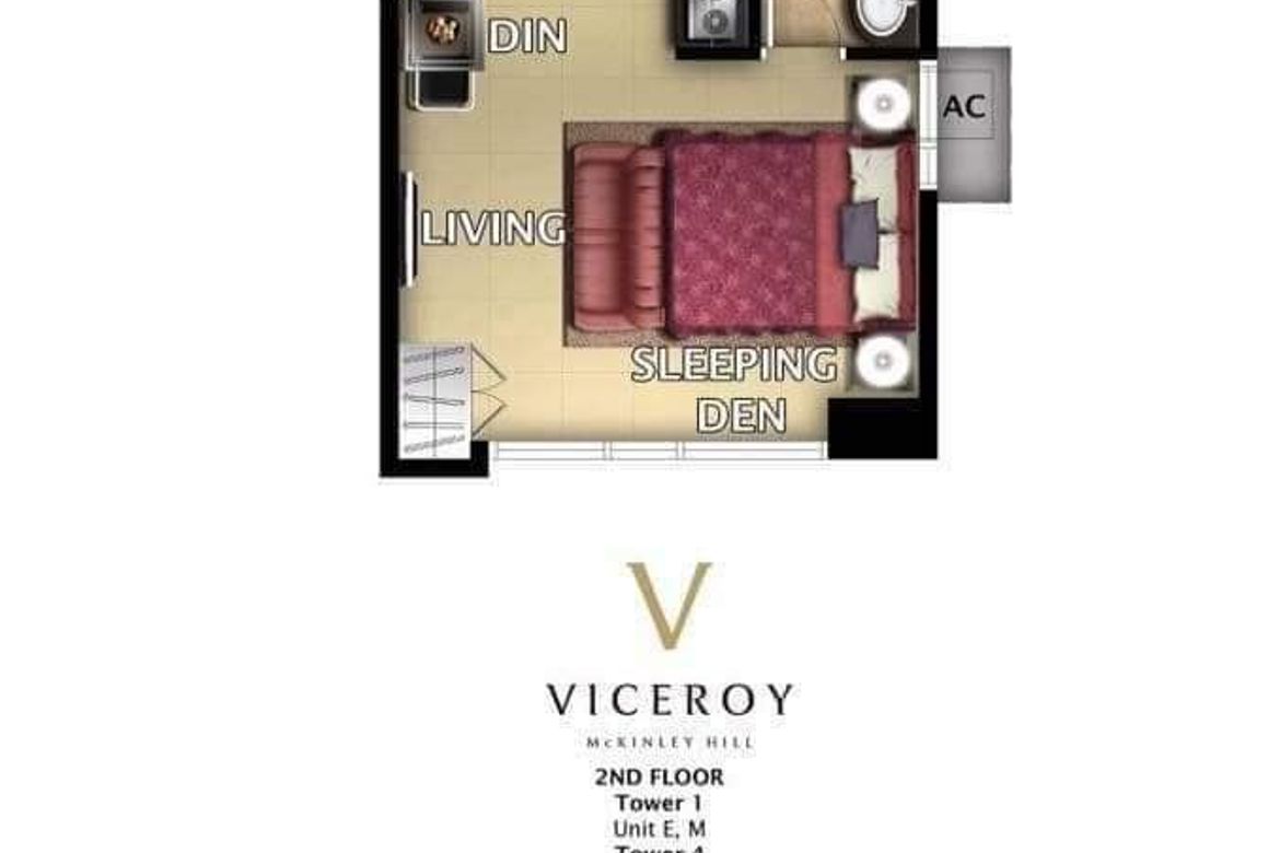 1 Bedroom Condo for Sale in The Viceroy Residences, McKinley Hill, Taguig, Metro Manila – photo 3