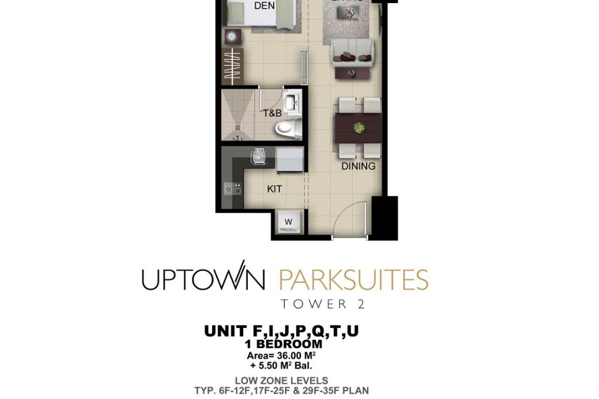 1 Bedroom Condo for Sale in Uptown Parksuites, BGC, Taguig – photo 10