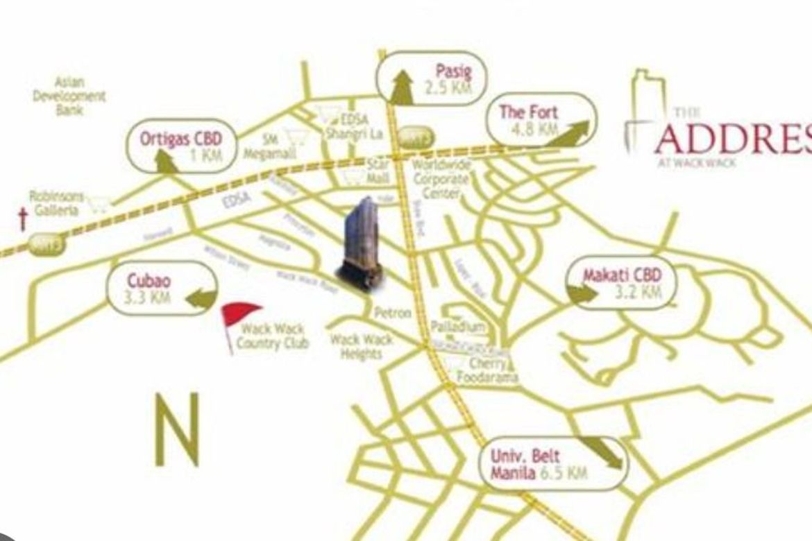 1 Bedroom Condo for Sale in Wack-Wack Greenhills, Mandaluyong, Metro Manila near MRT-3 Ortigas – photo 2