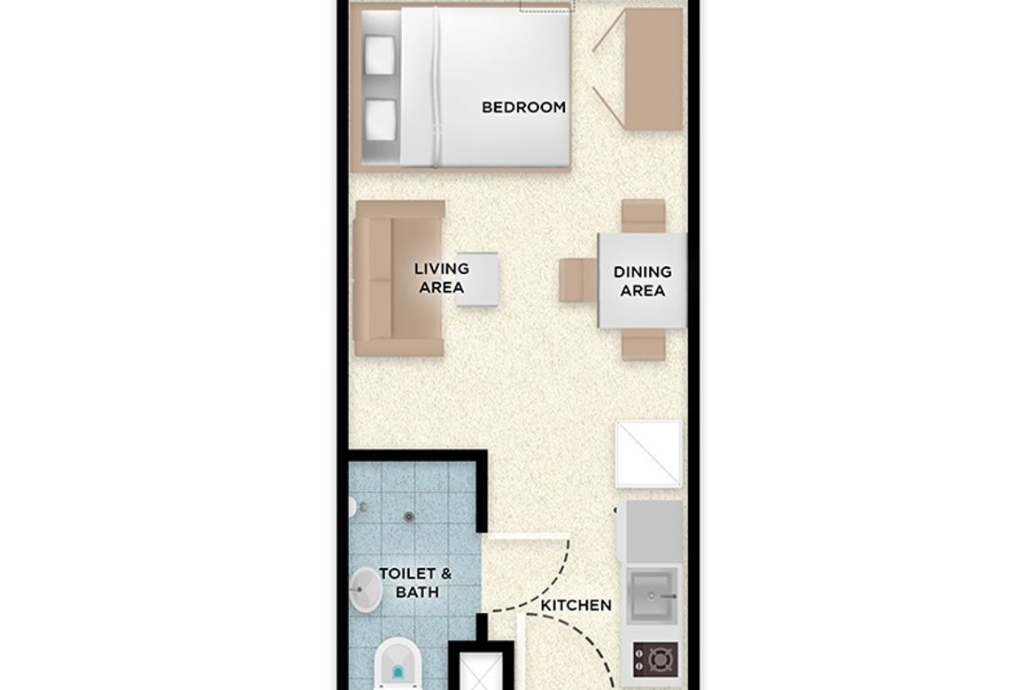 1 Bedroom Condo for Sale in Westwind at Lancaster New City, Alapan II-B, Imus, Cavite – photo 2