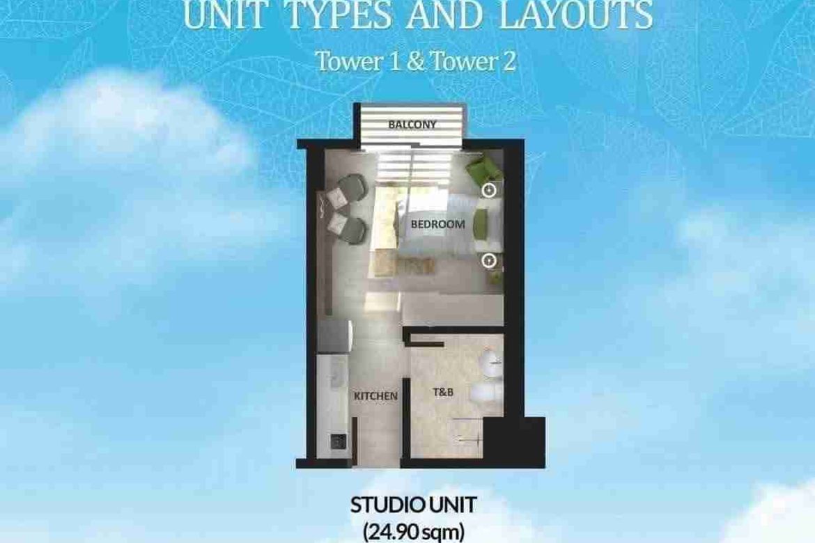 1 Bedroom Condo for Sale in Zadia, Don Jose, Santa Rosa, Laguna – photo 2