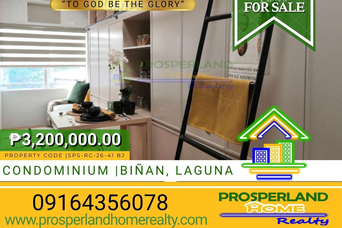 1 Bedroom Condo for Sale in Zapote, Biñan, Laguna