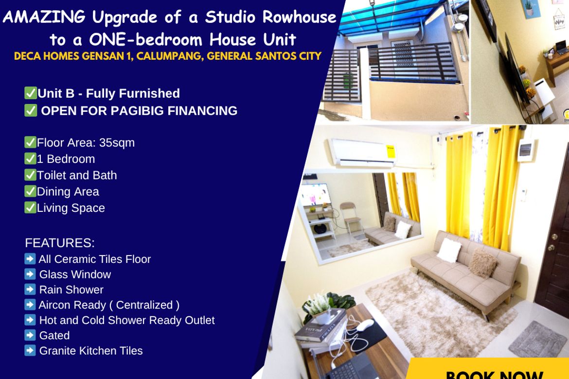 1 Bedroom House for Sale in Calumpang, General Santos, South Cotabato