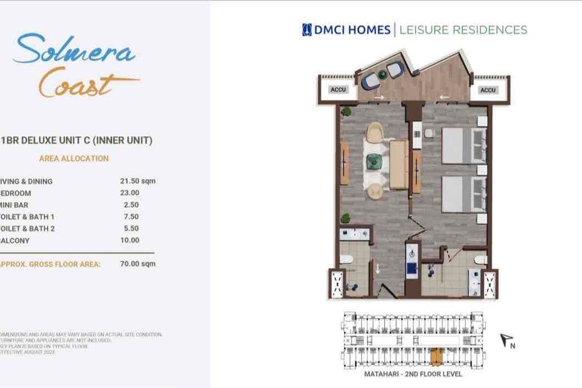 1 Bedroom House for Sale in Solmera Coast, Subukin, San Juan, Batangas