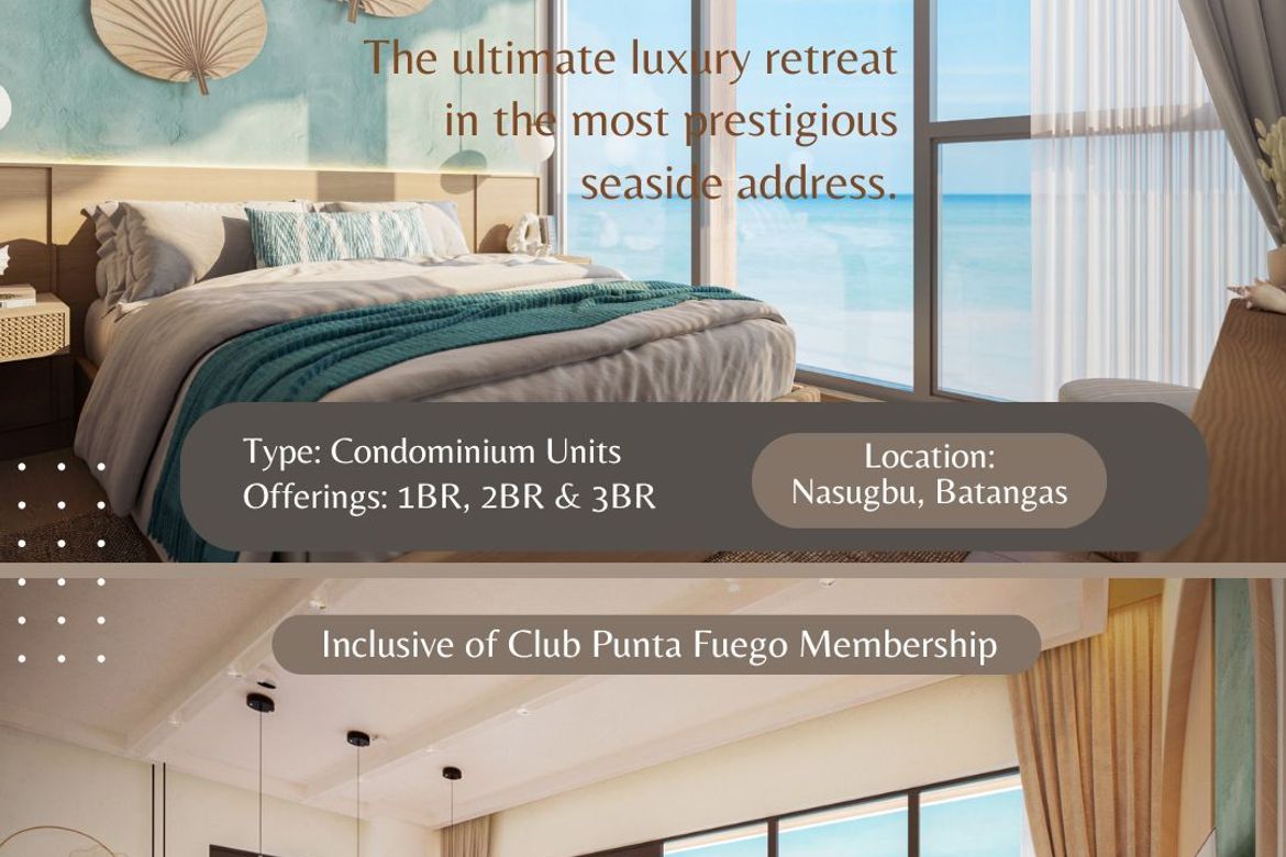 1 Bedroom House for Sale in The Residences at Terrazas de Punta Fuego, Natipuan, Nasugbu, Batangas
