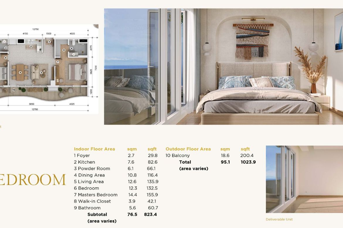 1 Bedroom House for Sale in The Residences at Terrazas de Punta Fuego, Natipuan, Nasugbu, Batangas – photo 7