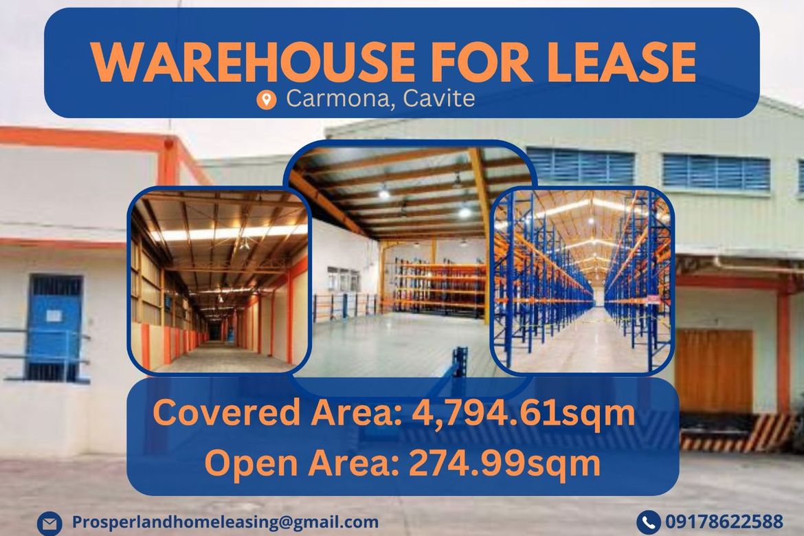 1 Bedroom Warehouse / Factory for Rent in Mabuhay, Carmona, Cavite photo 2
