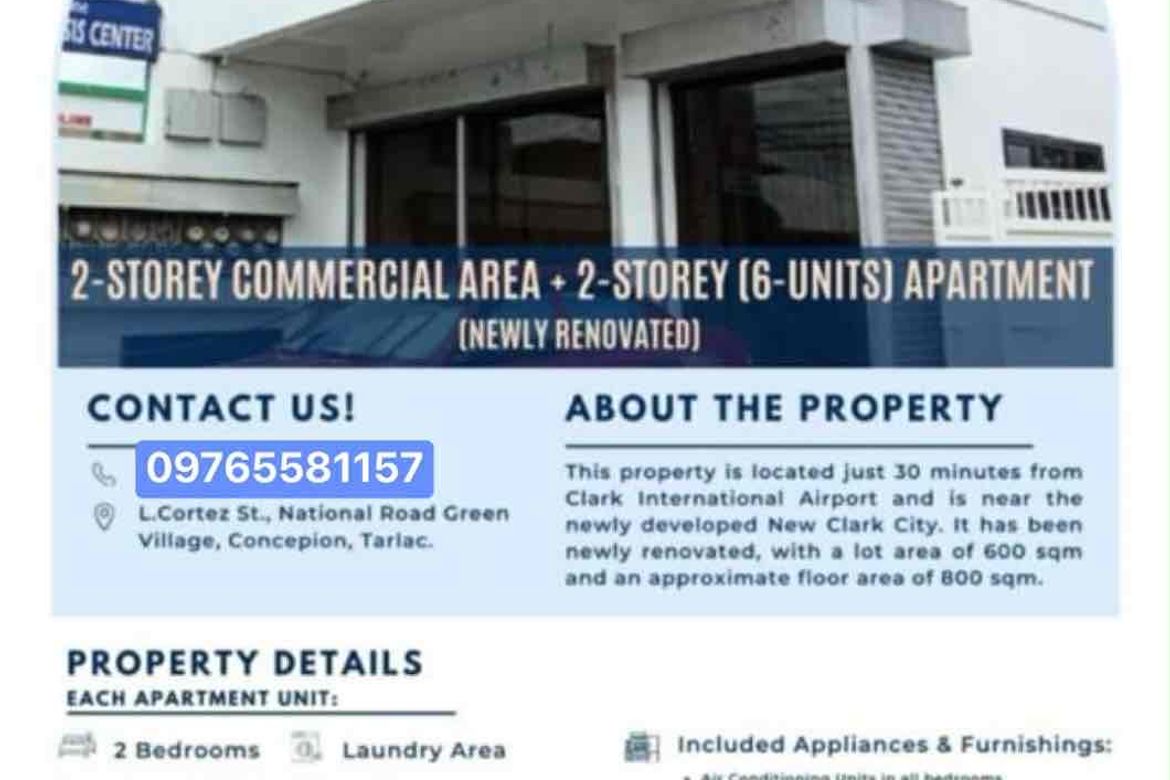 12 Bedroom Shophouse for Sale in Alfonso, Concepcion, Tarlac – photo 3