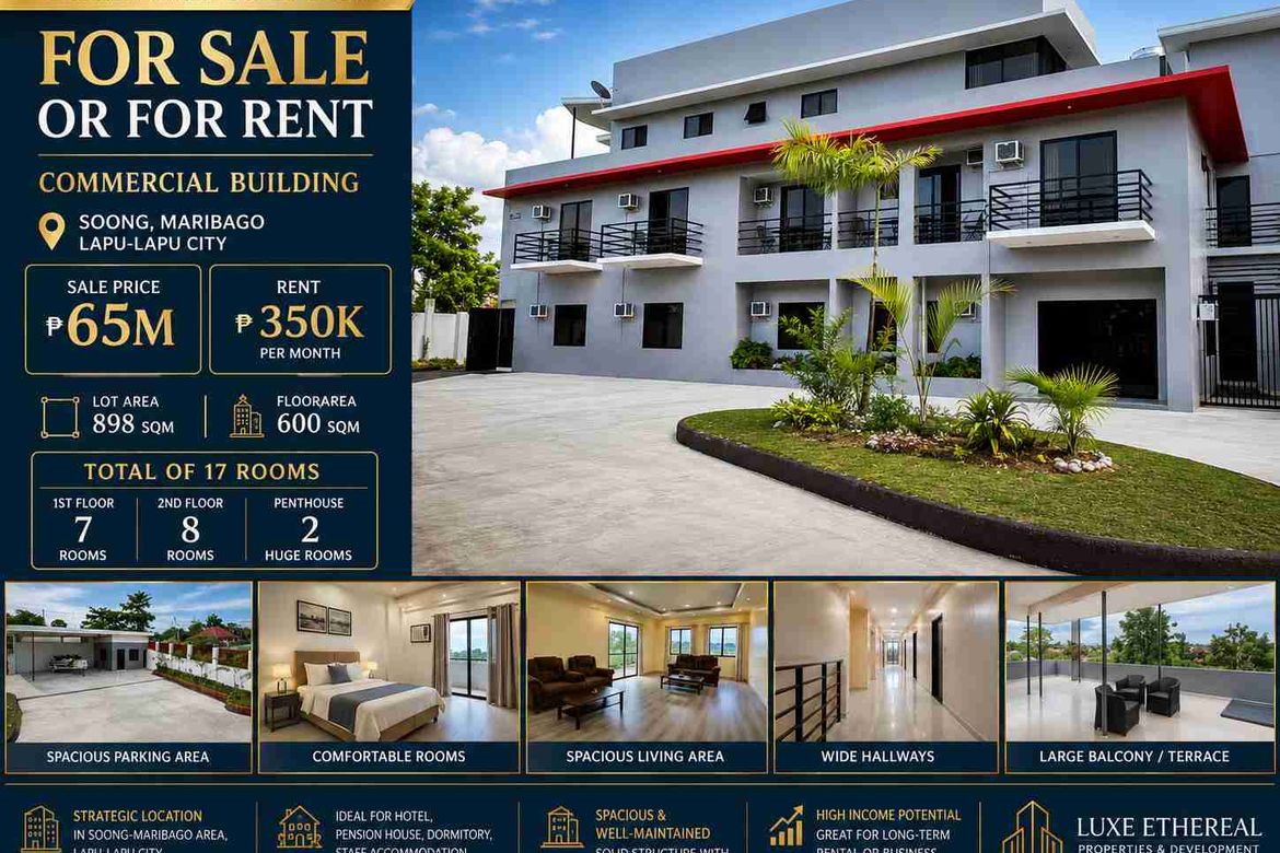 17 Bedroom Shophouse for Sale in Mactan, Lapu-Lapu, Cebu – photo 4