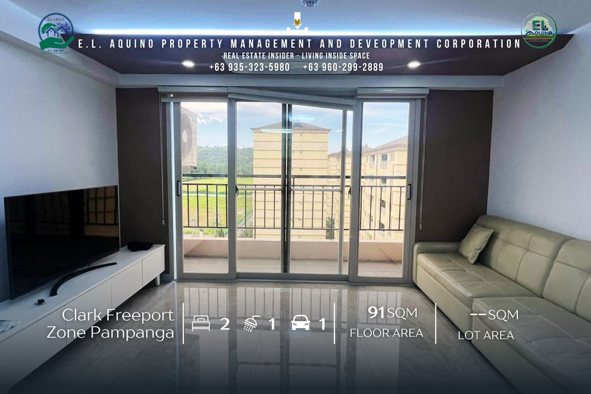 2 Bedroom Condo for Rent in Balibago, Angeles, Pampanga