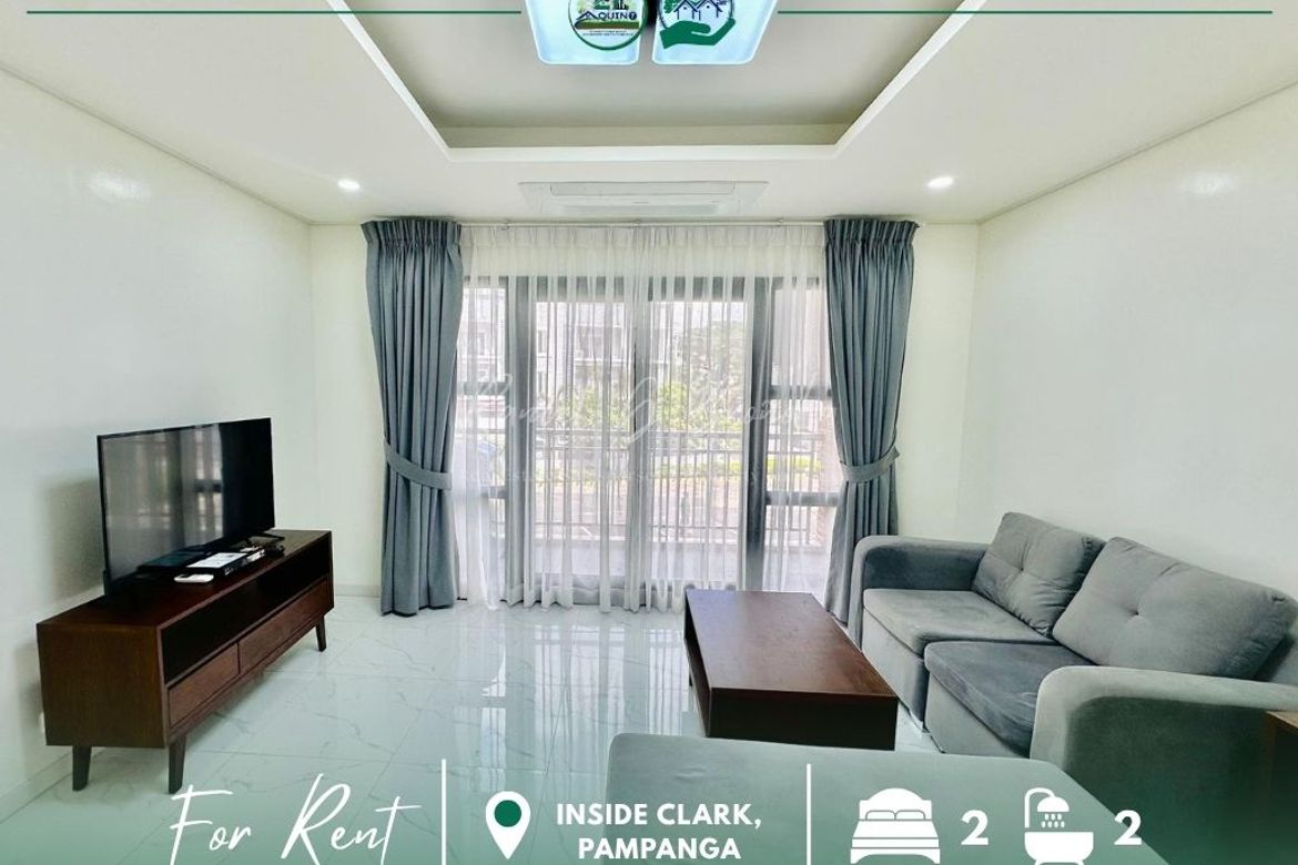 2 Bedroom Condo for Rent in Balibago, Angeles, Pampanga