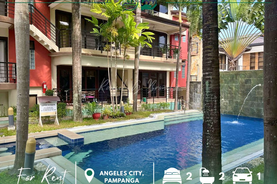 2 Bedroom Condo for Rent in Cutcut, Angeles, Pampanga