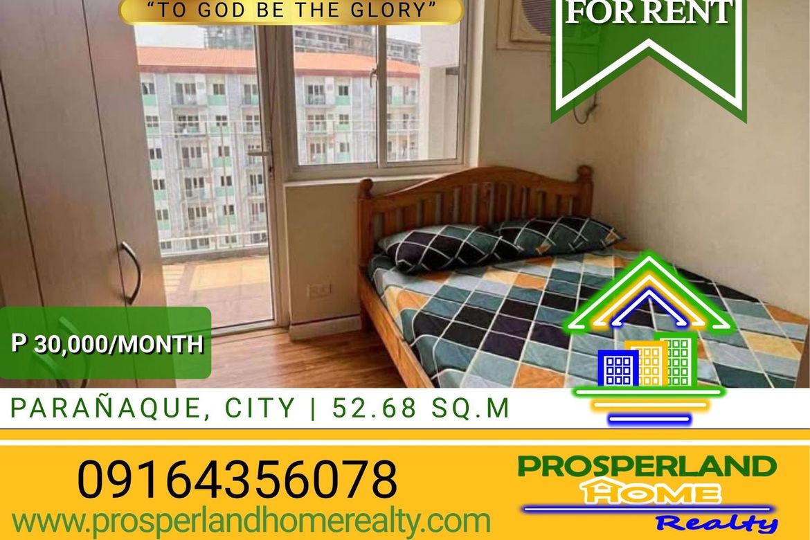 2 Bedroom Condo for Rent in Don Bosco, Parañaque, Metro Manila