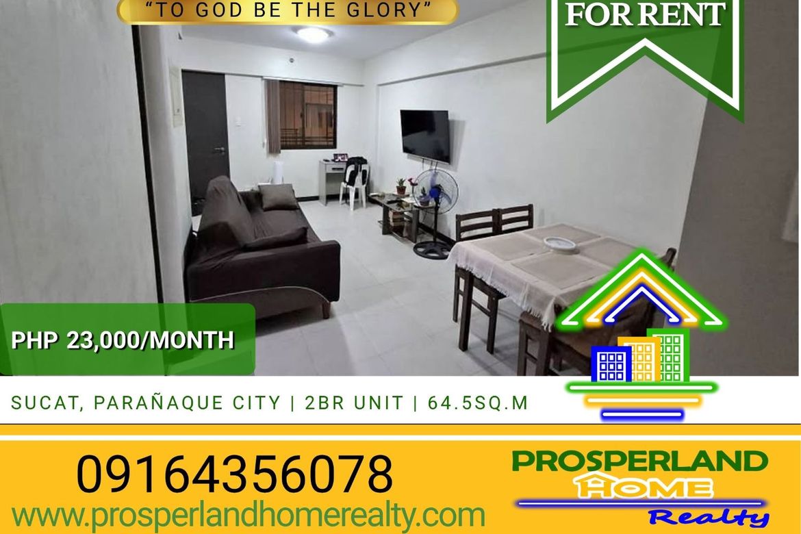 2 Bedroom Condo for Rent in Don Bosco, Parañaque, Metro Manila