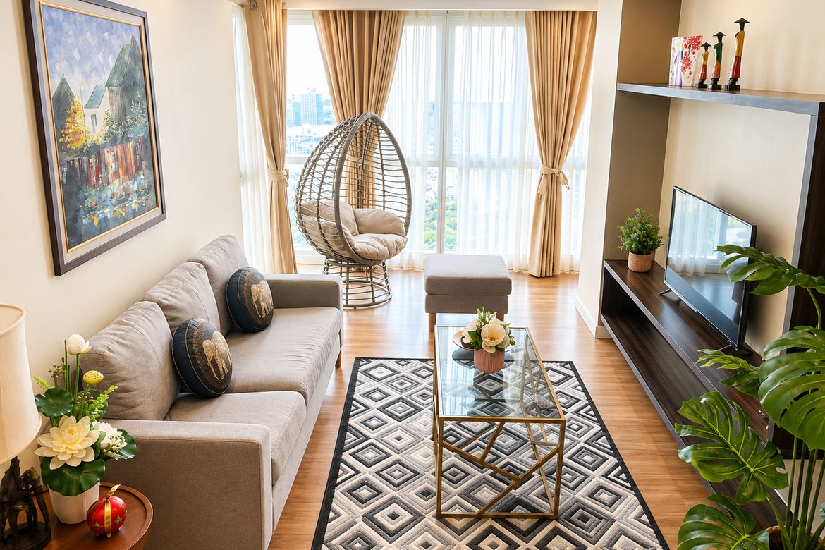2 Bedroom Condo for Rent in Two Serendra, BGC, Taguig, Metro Manila photo 3