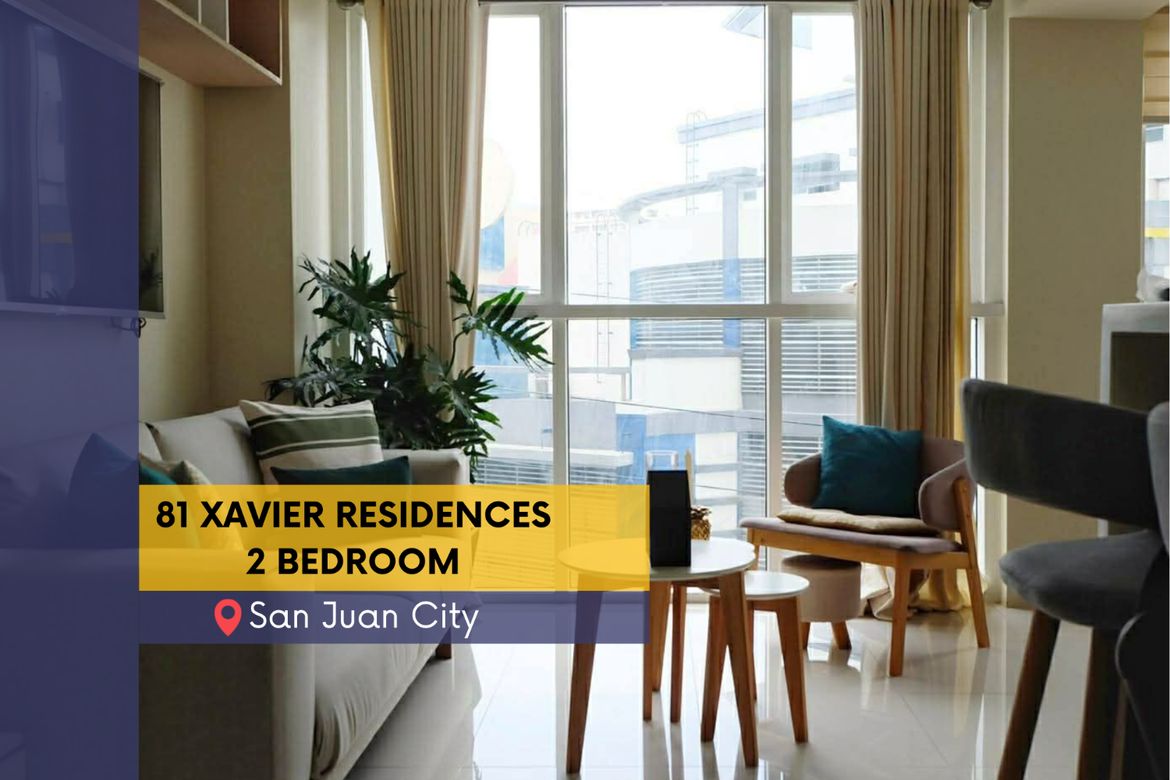2 Bedroom Condo for Sale in 81 Xavier Residences, Little Baguio, San Juan, Metro Manila