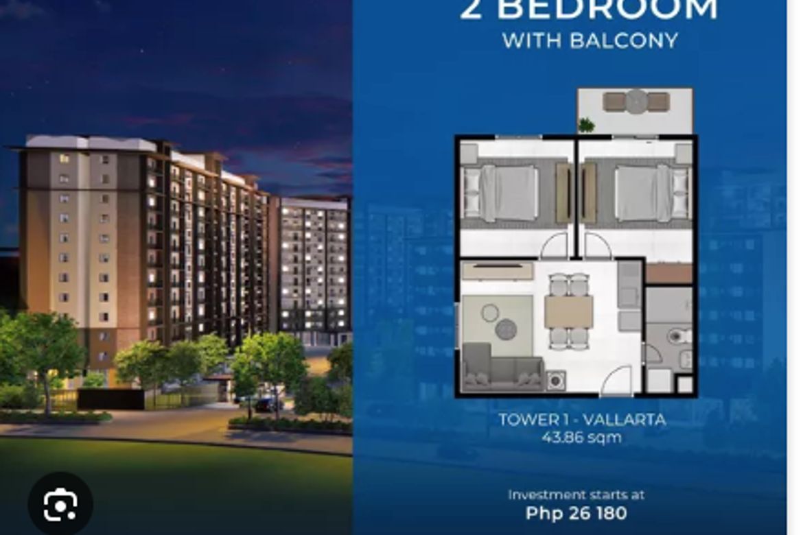 2 Bedroom Condo for Sale in Abeto Mirasol Taft South, Iloilo City, Iloilo