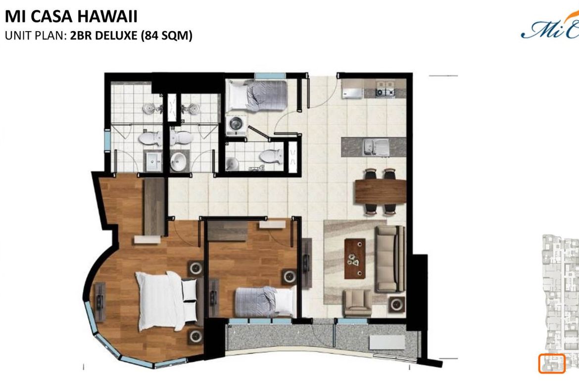 2 Bedroom Condo for Sale in Barangay 76, Pasay, Metro Manila near LRT-1 Libertad – photo 8