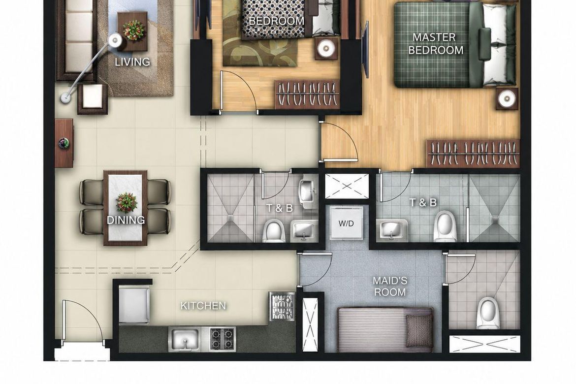 2 Bedroom Condo for Sale in BGC, Taguig – photo 15