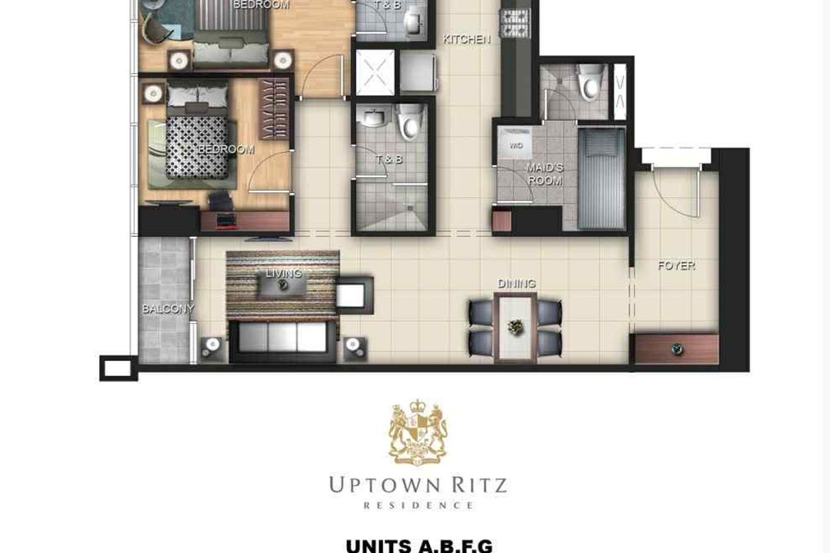 2 Bedroom Condo for Sale in BGC, Taguig – photo 14