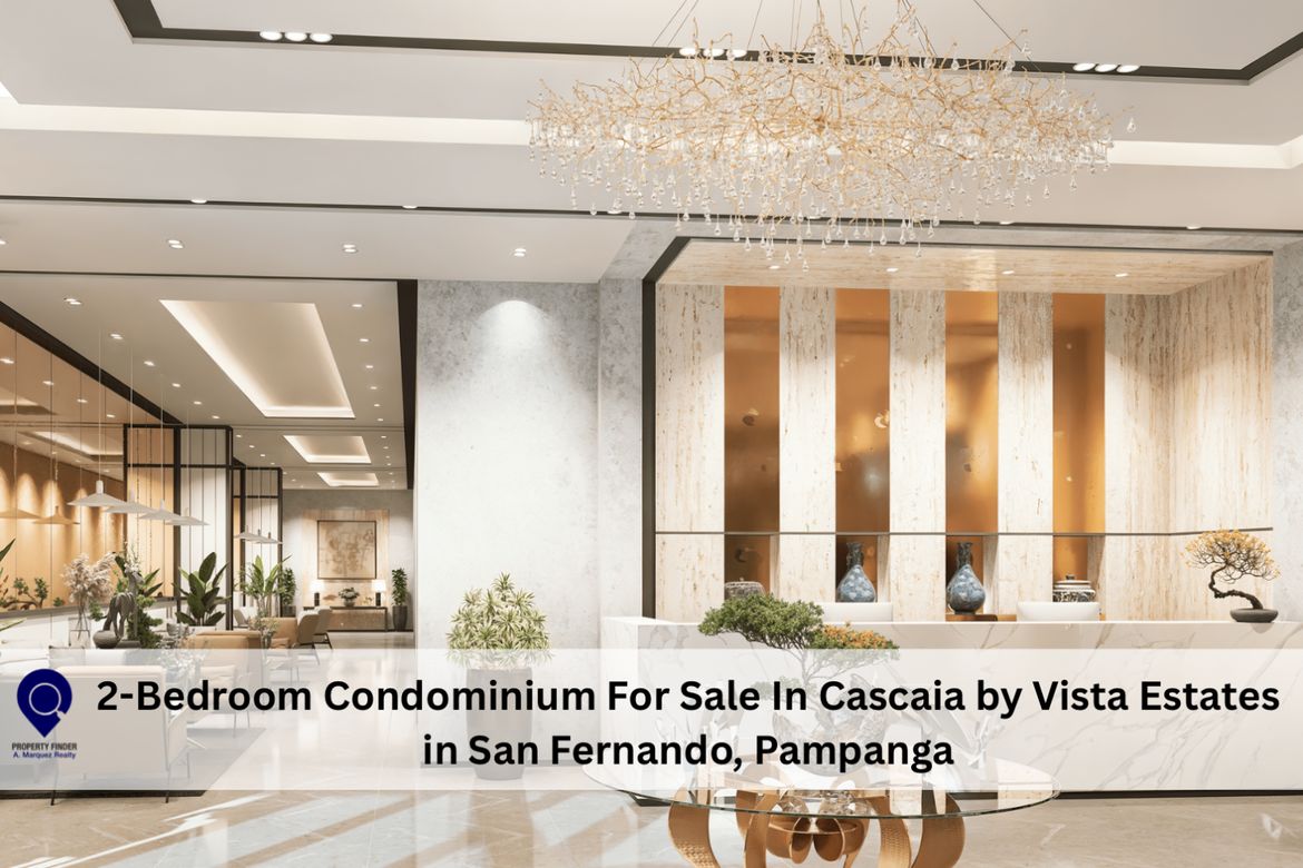 2 Bedroom Condo for Sale in Cascaia by Vista Estates, San Isidro, San Fernando, Pampanga