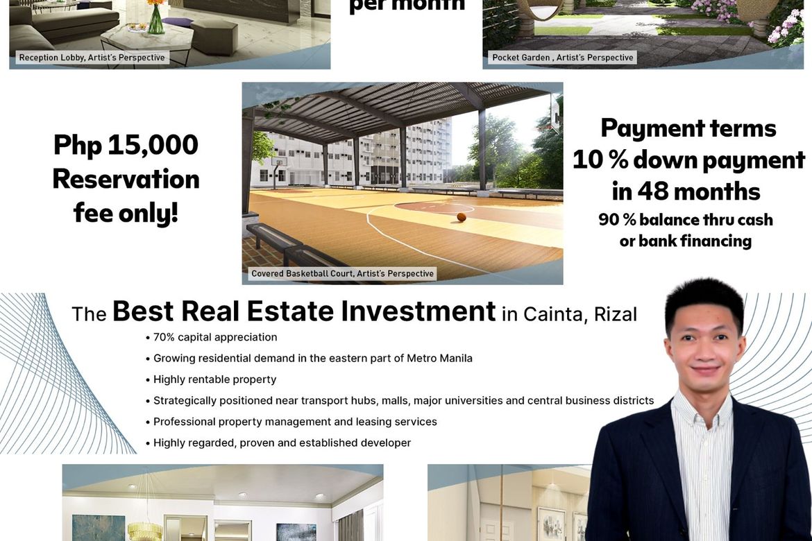 2 Bedroom Condo for Sale in Charm Residences, San Isidro, Cainta, Rizal – photo 2