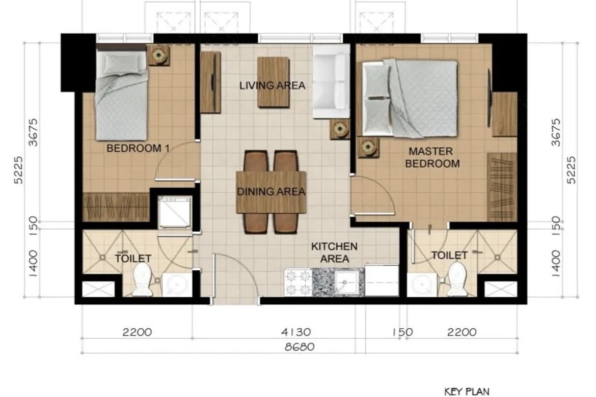 2 Bedroom Condo for Sale in COVENT GARDEN, Santa Mesa, Manila, Metro Manila near LRT-2 V. Mapa – photo 6