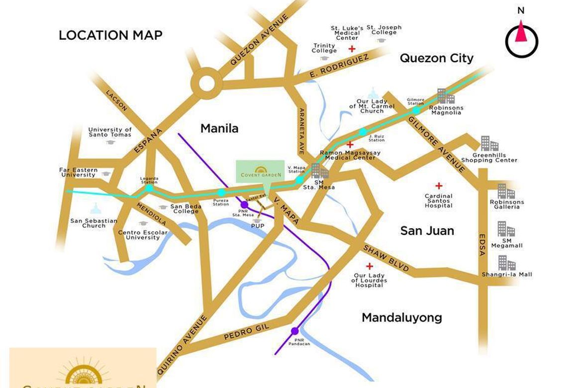 2 Bedroom Condo for Sale in COVENT GARDEN, Santa Mesa, Manila, Metro Manila near LRT-2 V. Mapa – photo 2