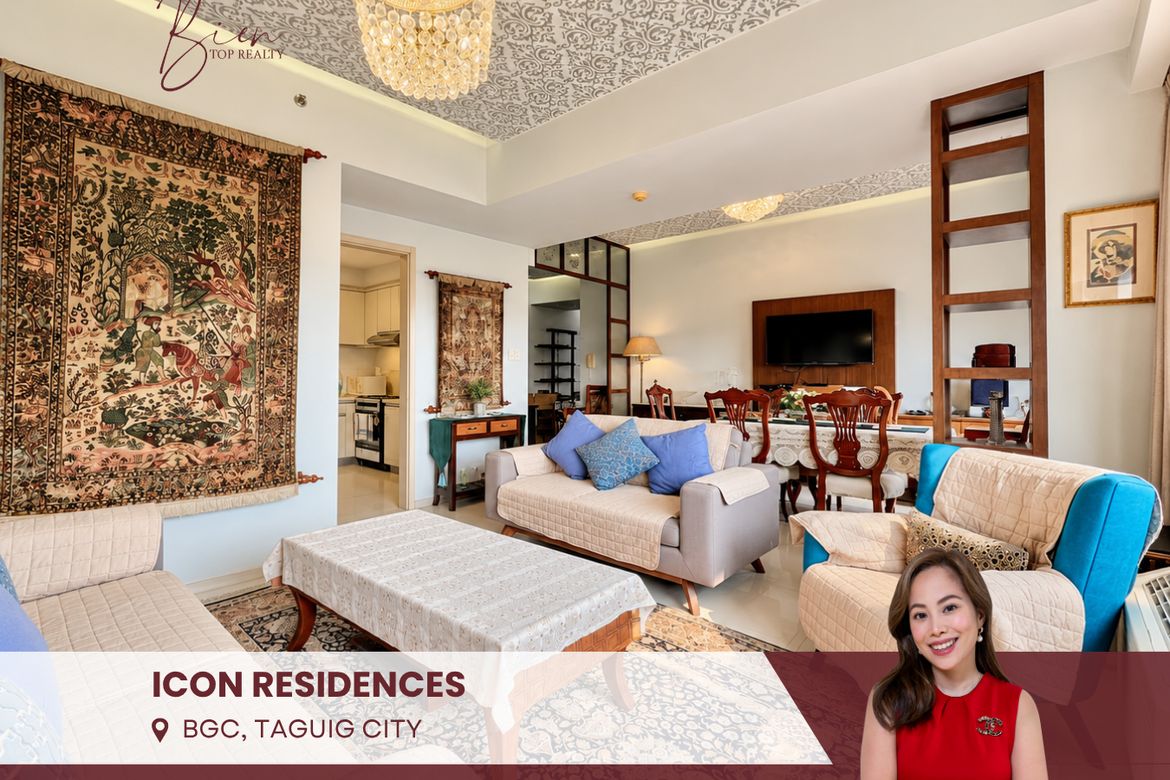 2 Bedroom Condo for Sale in Icon Residences, BGC, Taguig