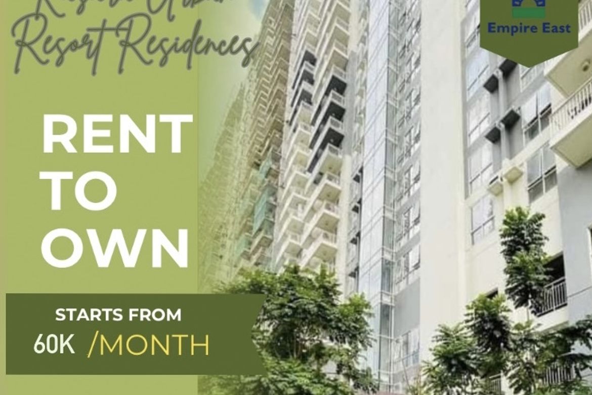 2 Bedroom Condo for Sale in Kasara Urban Resort Residences, Ugong, Pasig, Metro Manila