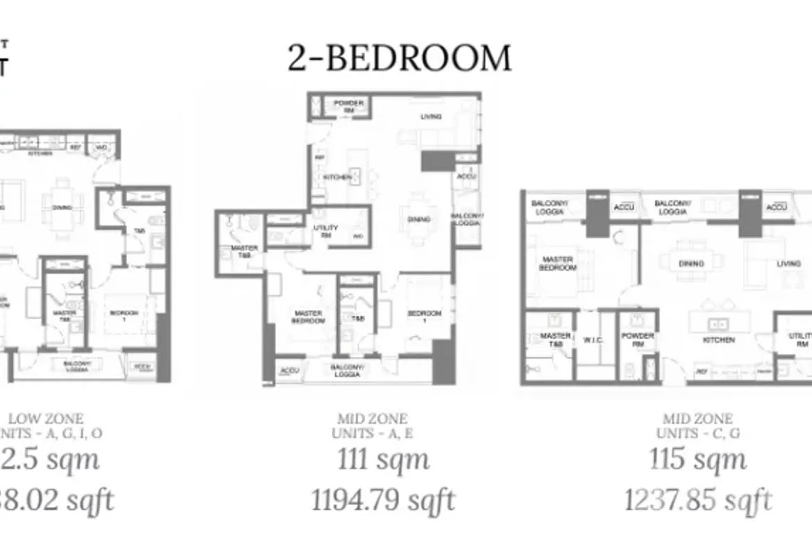 2 Bedroom Condo for Sale in Le Pont Residences, Manggahan, Pasig, Metro Manila