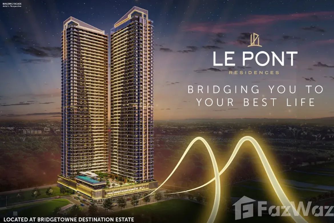2 Bedroom Condo for Sale in Le Pont Residences, Manggahan, Pasig, Metro Manila