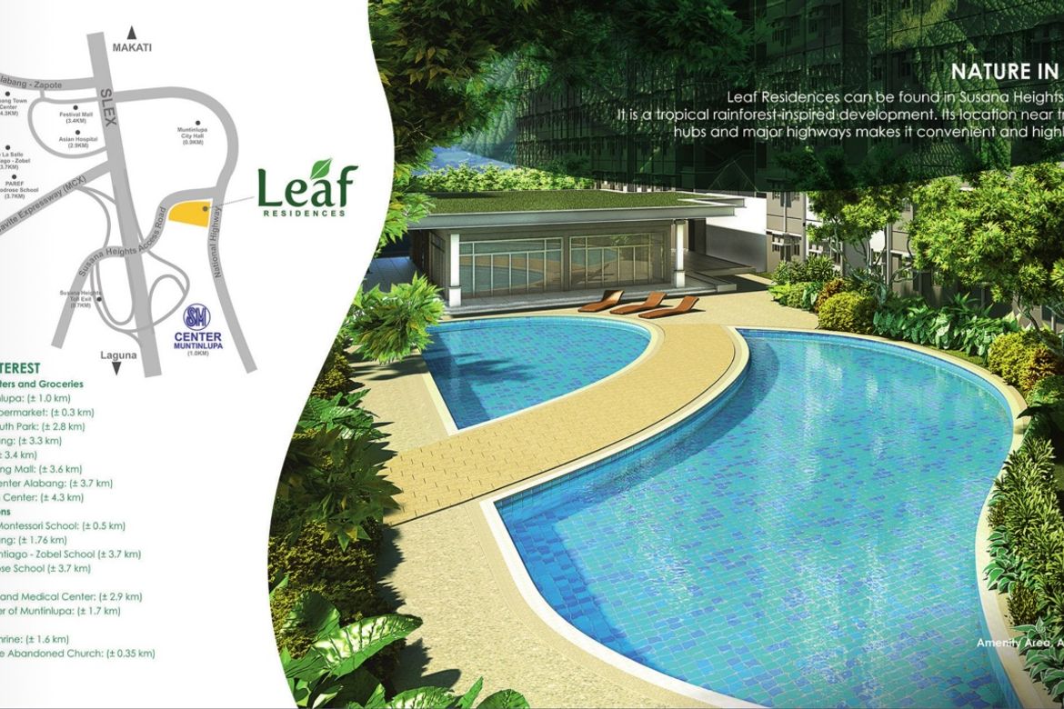 2 Bedroom Condo for Sale in Leaf Residences, Tunasan, Muntinlupa, Metro Manila – photo 2