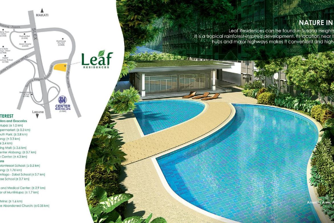 2 Bedroom Condo for Sale in Leaf Residences, Tunasan, Muntinlupa, Metro Manila – photo 3