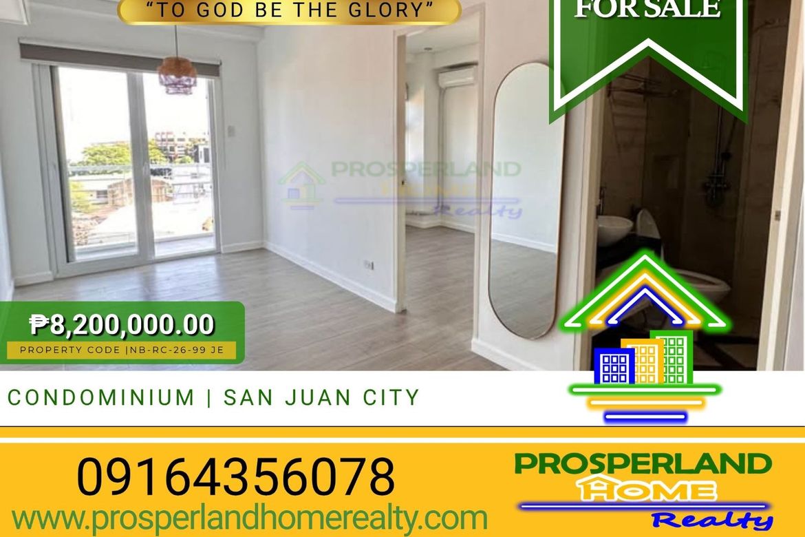 2 Bedroom Condo for Sale in Little Baguio, San Juan, Metro Manila