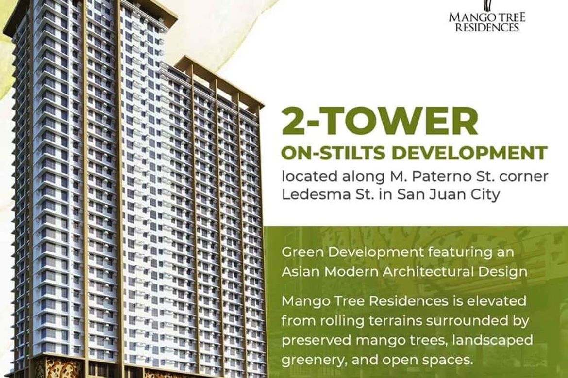 2 Bedroom Condo for Sale in Mango Tree Residences, Pasadeña, San Juan, Metro Manila near LRT-2 Gilmore – photo 2