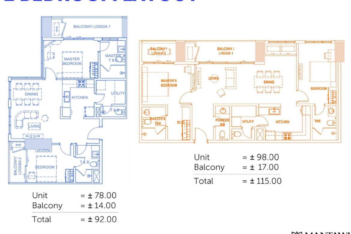 2 Bedroom Condo for Sale in Mantawi Residences, Subangdaku, Mandaue, Cebu