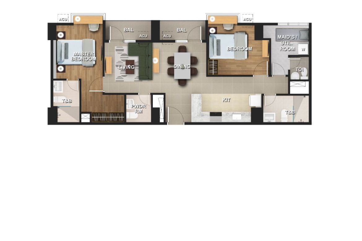 2 Bedroom Condo for Sale in Patubig, Marilao, Bulacan
