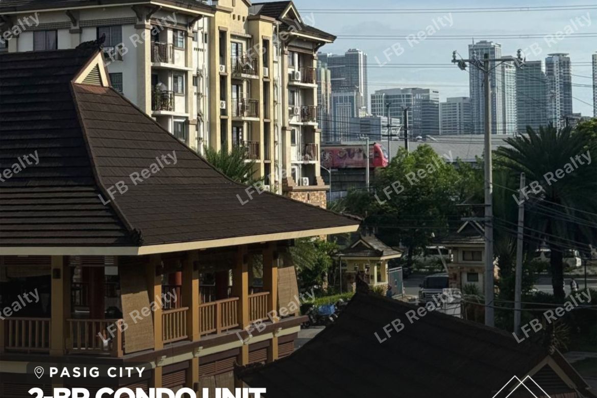 2 Bedroom Condo for Sale in Santolan, Pasig, Metro Manila near LRT-2 Santolan