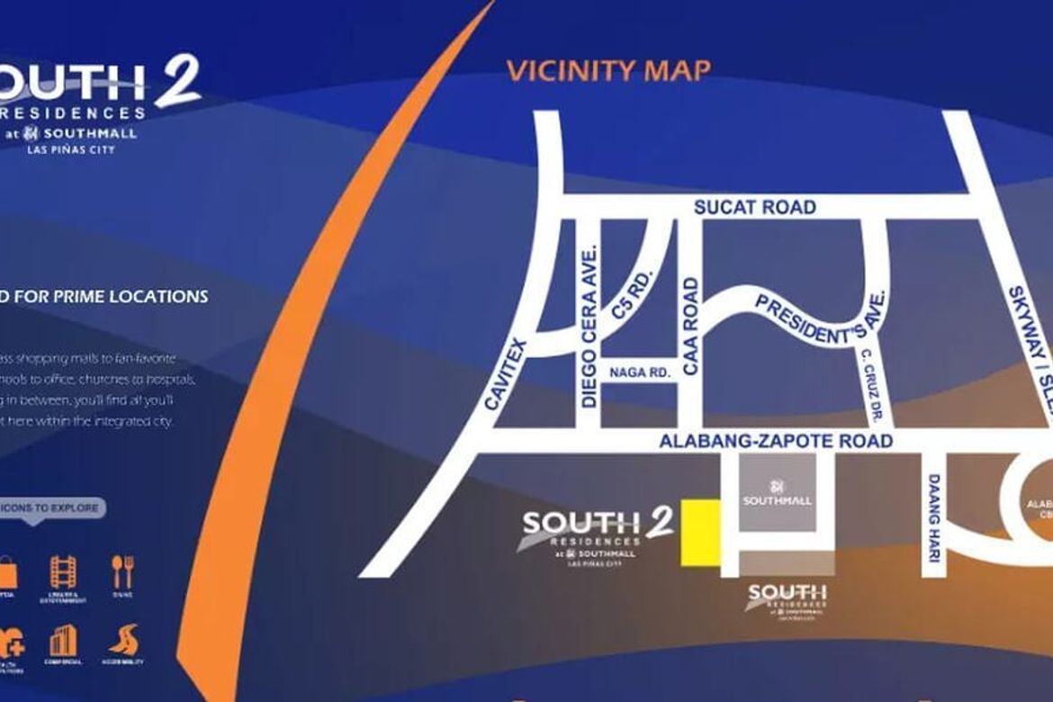 2 Bedroom Condo for Sale in South 2 Residences, Almanza Uno, Las Piñas, Metro Manila – photo 2