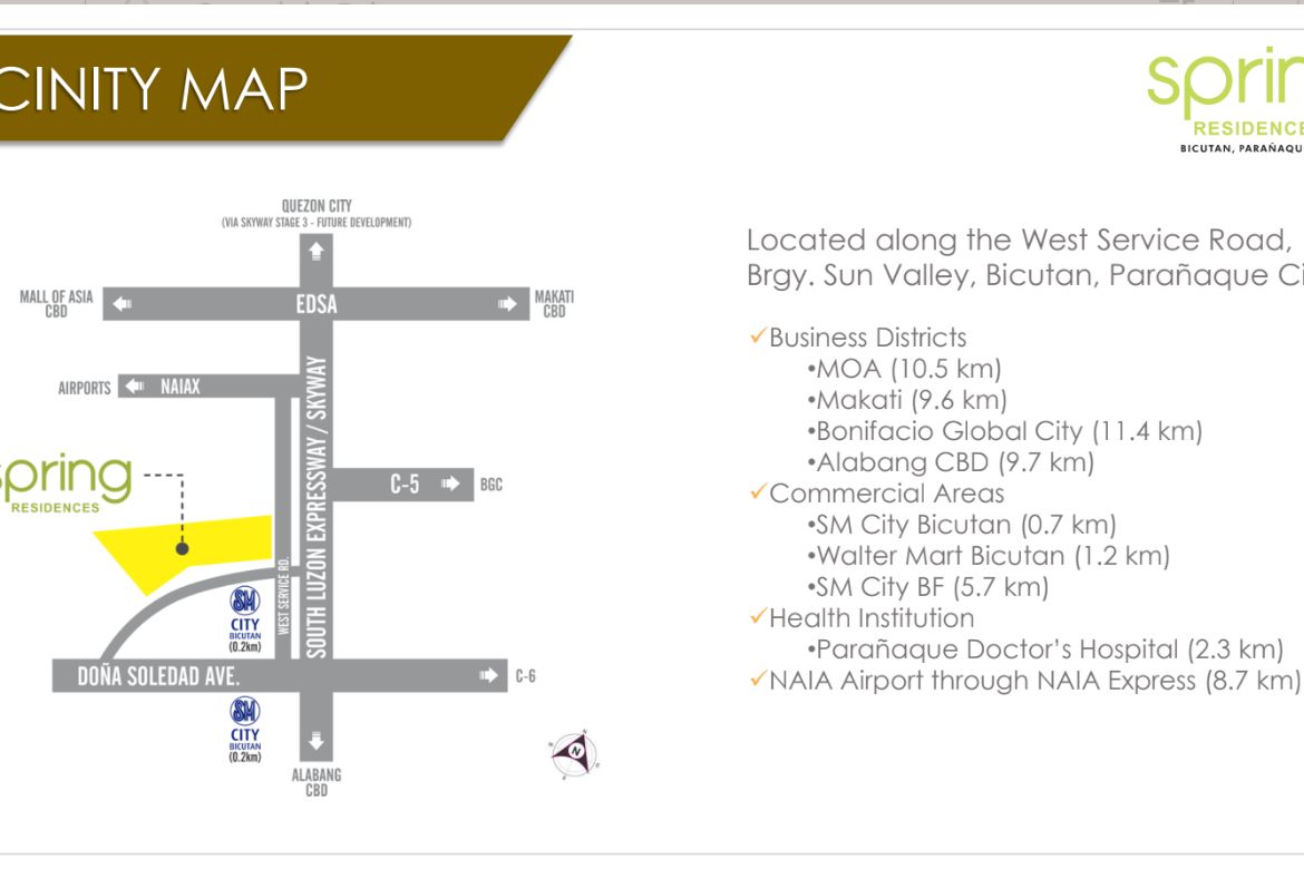 2 Bedroom Condo for Sale in Spring Residences, Sun Valley, Parañaque, Metro Manila – photo 3