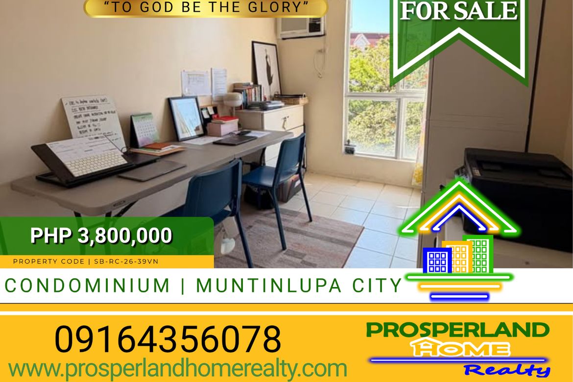 2 Bedroom Condo for Sale in Sucat, Muntinlupa, Metro Manila
